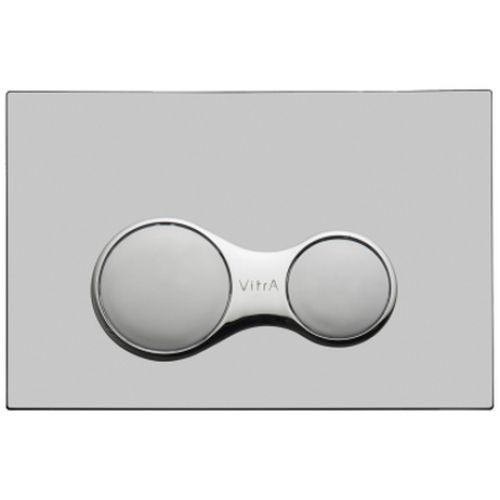 Кнопка смыва Vitra Sirius 740-0485 хром матовый