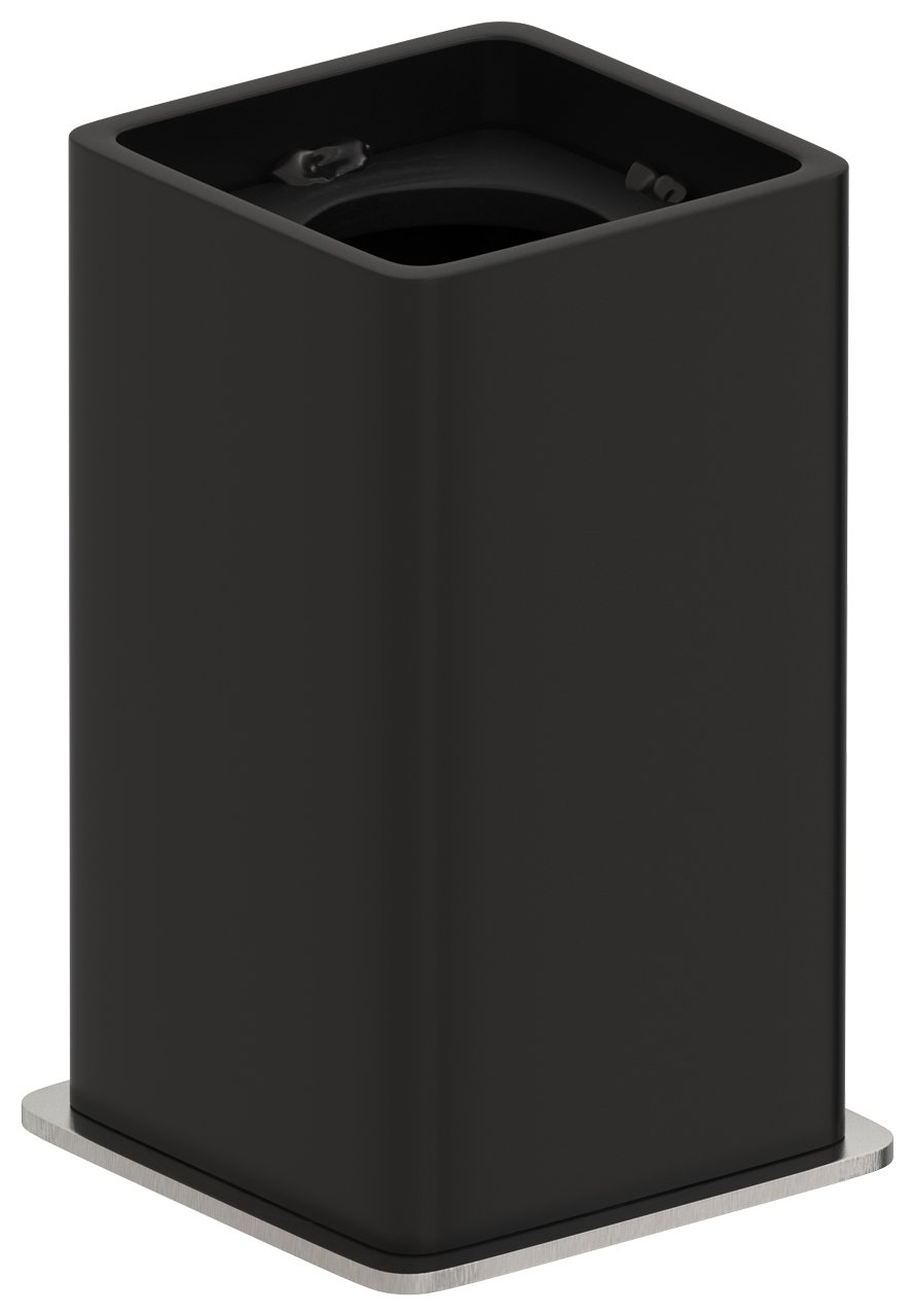 Модуль скрытого подключения Сунержа Cube 31-1527-0000 черный матовый