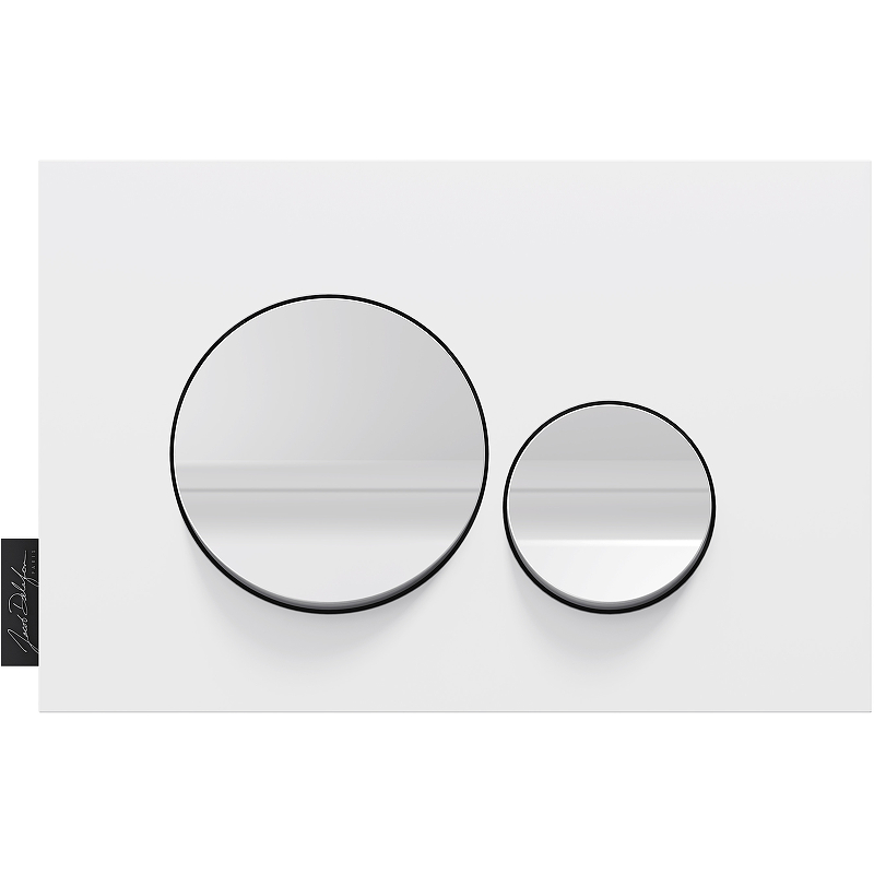 Кнопка смыва Jacob Delafon E20859-00-MWH белый/белый матовый