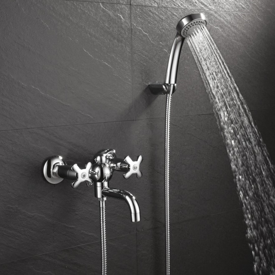 Смеситель для ванны D&K Hessen DA1413201, хром