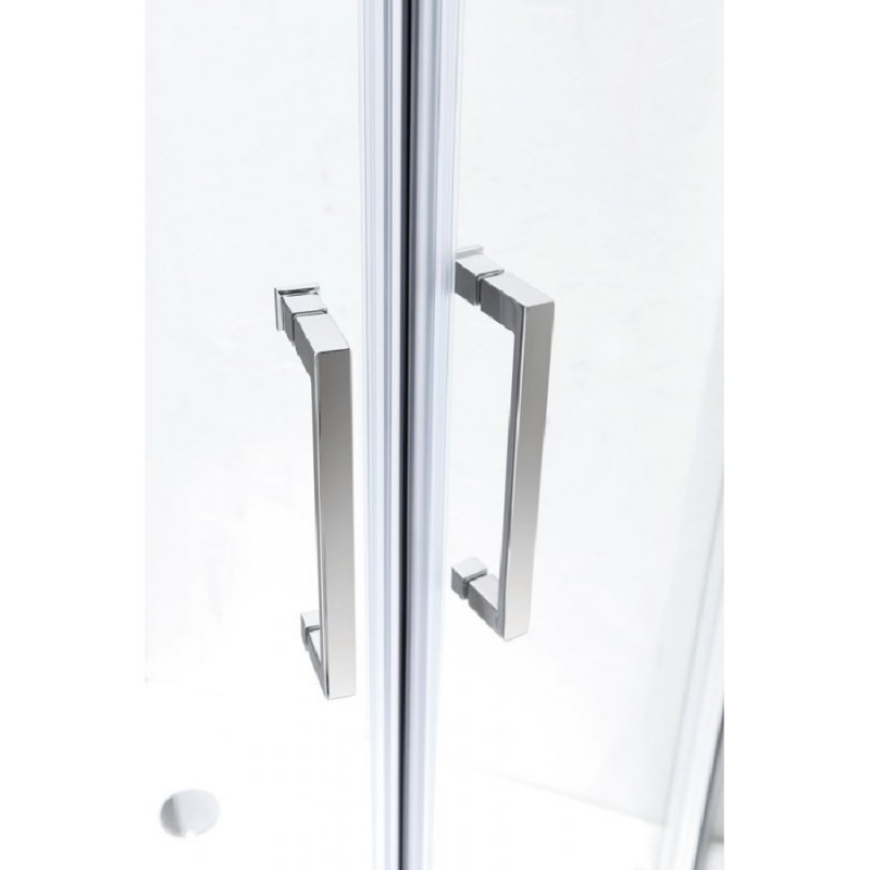 Душевой уголок Cezares Molveno A-2 90х90 профиль Хром стекло прозрачное