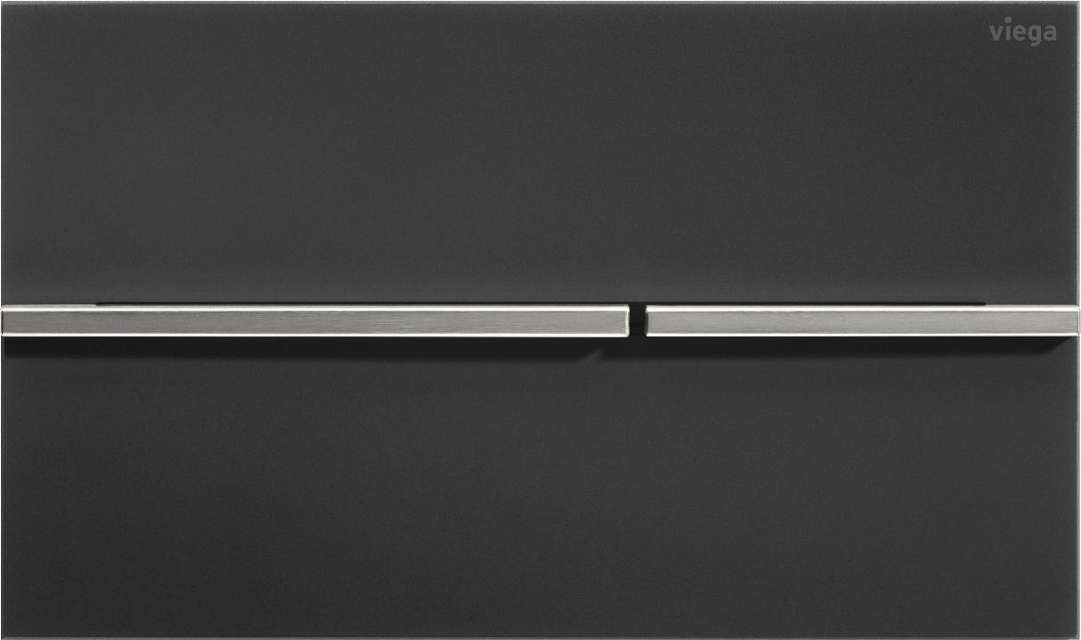 Кнопка смыва Viega Visign for More 204 773670 сталь/черный матовый