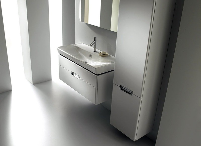 Тумба для комплекта Jacob Delafon Reve 120 белая, 2 ящика