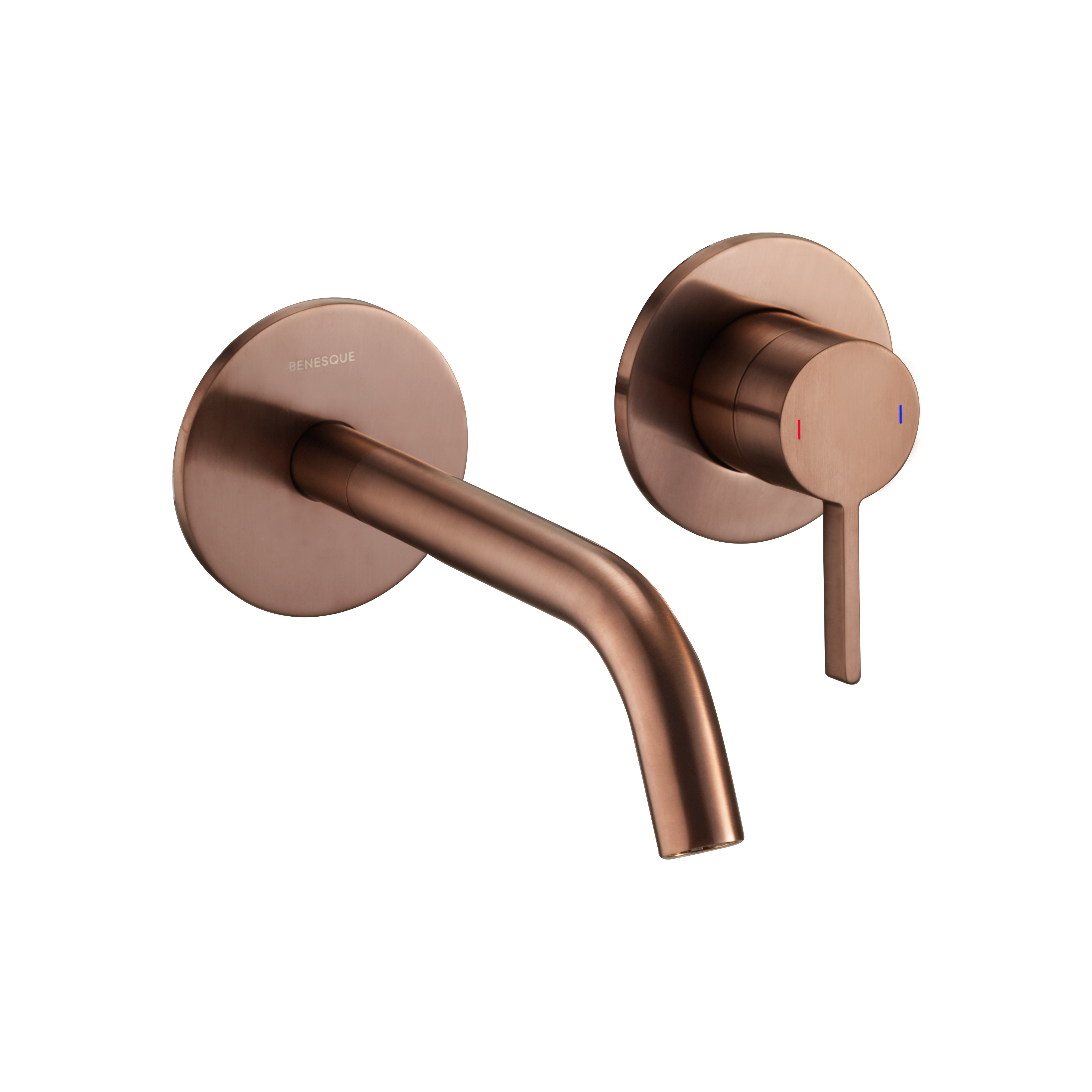 Смеситель для раковины встраиваемый Benesque Lumiere 10010306 бронза брашированная