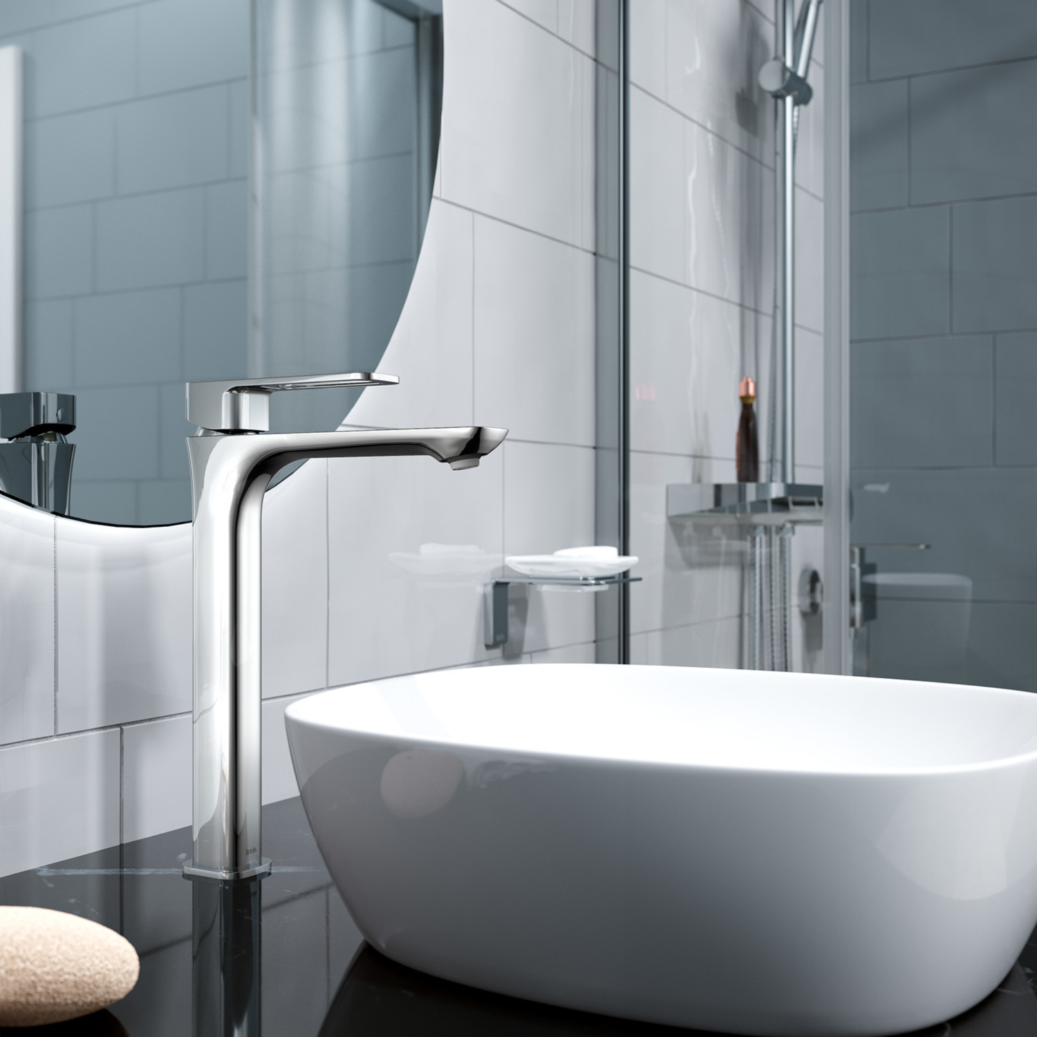 Смеситель для раковины-чаши IDDIS Slide SLISB01i01 хром глянцевый