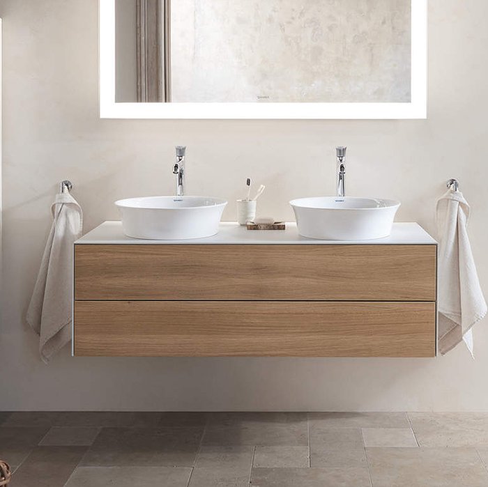 Раковина накладная Duravit White Tulip 2365500070 белый