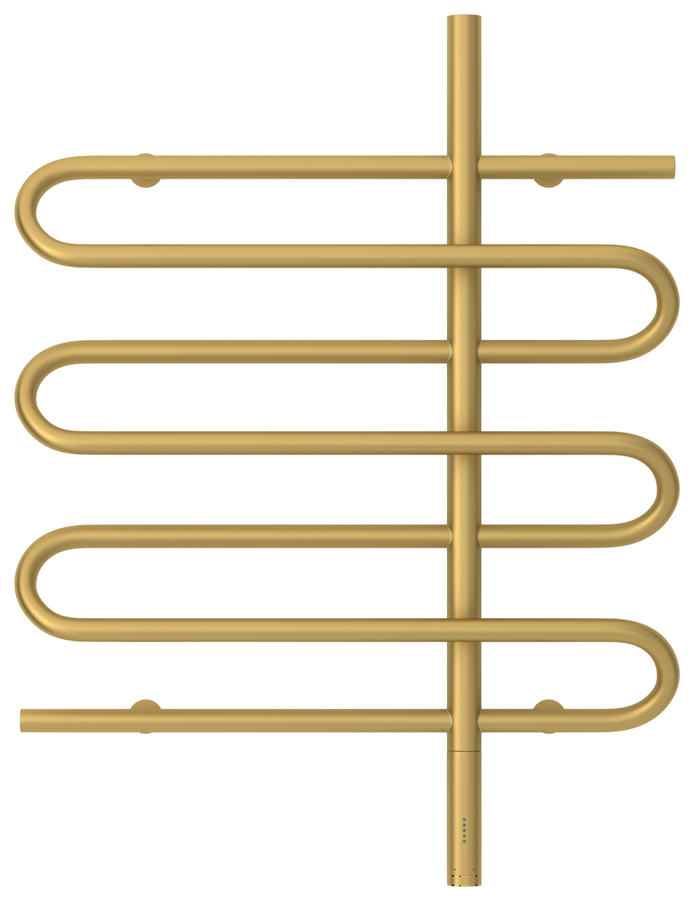Полотенцесушитель электрический Сунержа Эпатаж 80х60 золото матовое, подключение правое