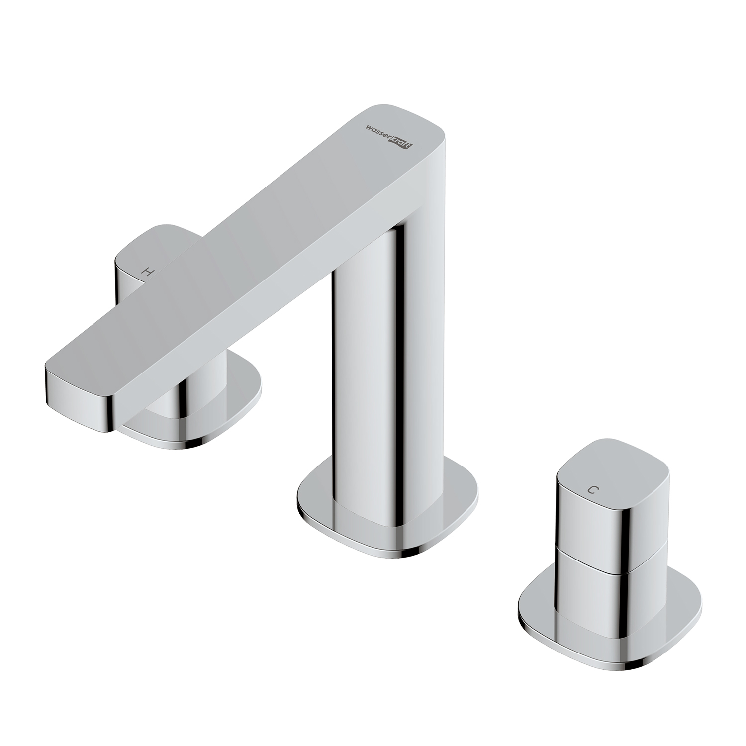 Смеситель для раковины WasserKraft Naab 8635 хром