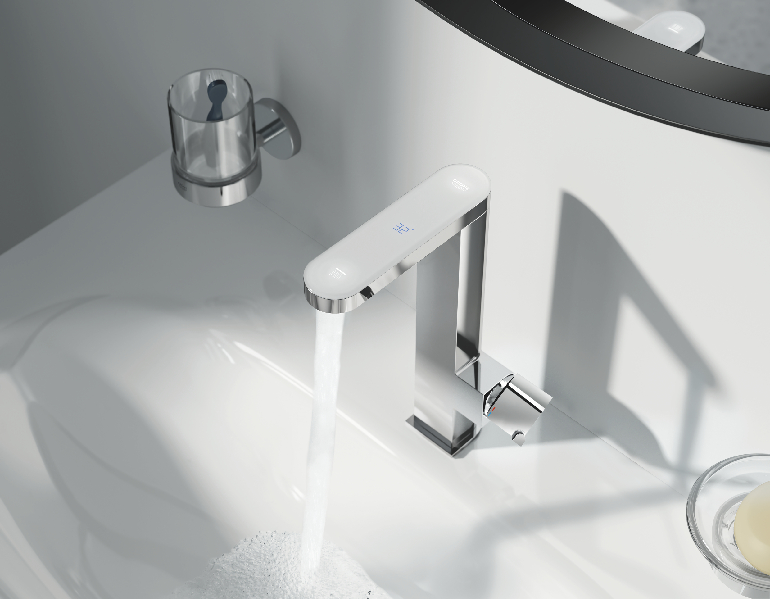 Смеситель для раковины Grohe Plus 23959003 хром