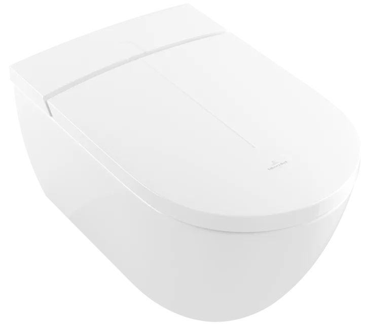 Унитаз-биде подвесной Villeroy & Boch ViClean-I200 V0E200R1 alpin ceramicplus