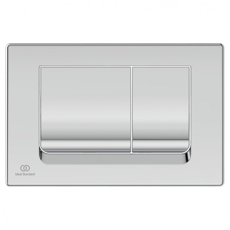 Промо-комплект 4 в 1 Ideal Standard с подвесным унитазом T007901 TESI AquaBlade® с сиденьем и крышкой T352701 TESI, встраиваемой инсталляцией R020467 PROSYS FRAME 120 M и механической панелью смыва R0108AA SOLEA M1