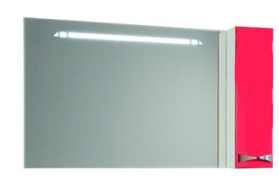 Зеркало-шкаф Акватон Диор 1A110702DR01R Белое правое