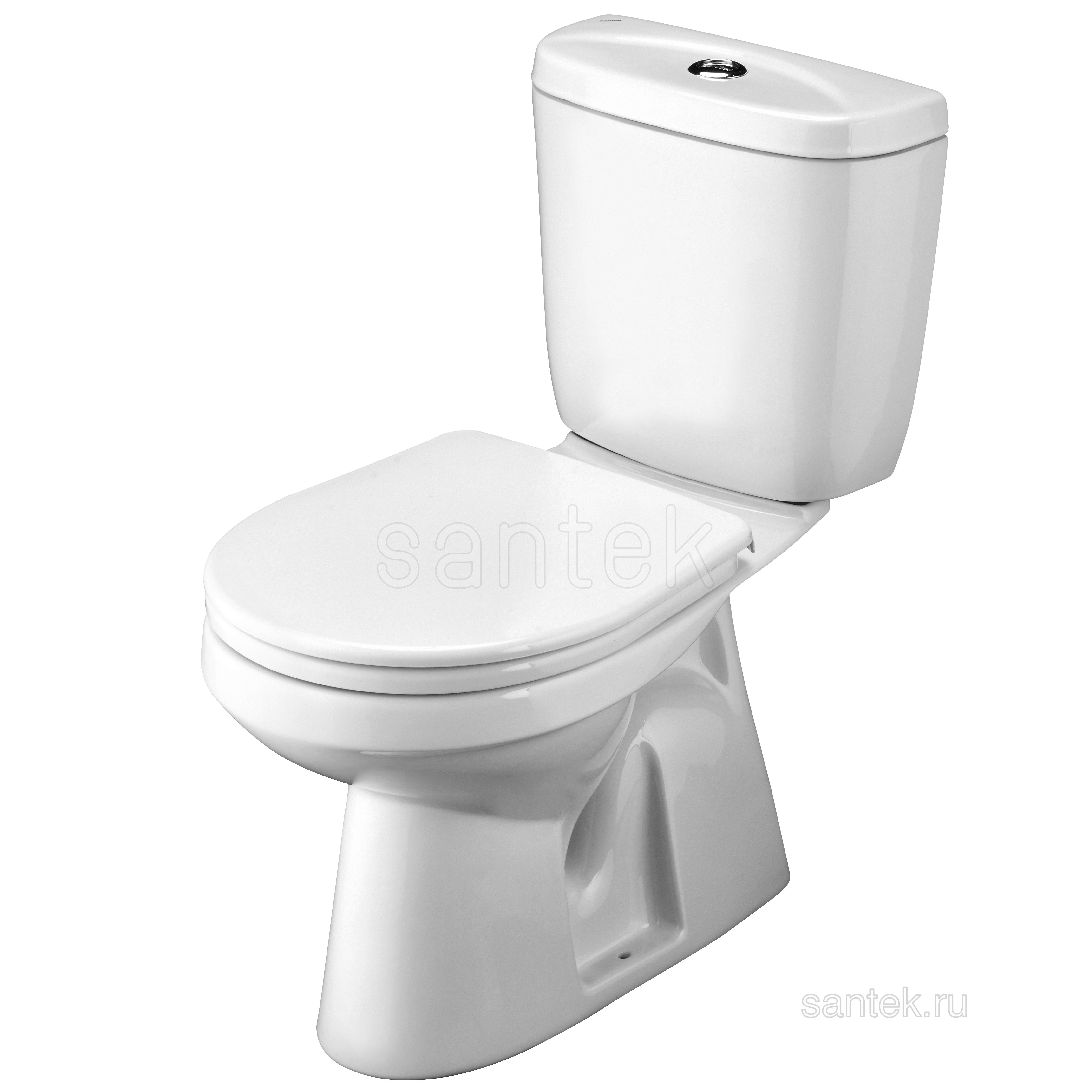 Унитаз-компакт Santek Анимо с вертикальным выпуском, эконом 1WH110038