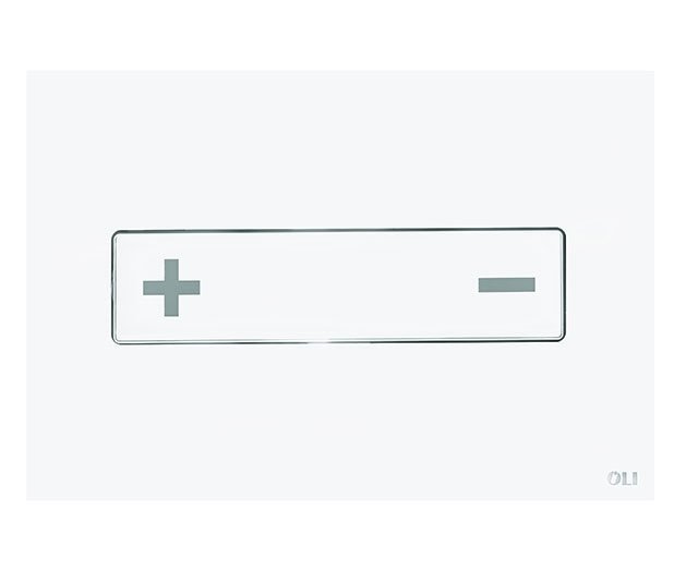 Кнопка смыва для унитазов OLI OCEANIA 054554 белый