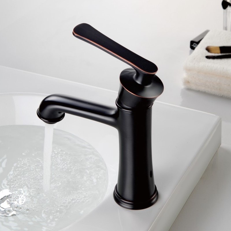 Смеситель для раковины Haiba HB10181-7, черный