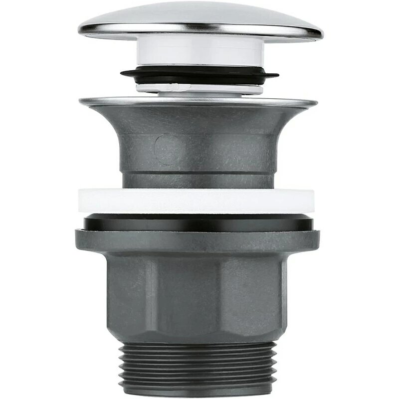 Донный клапан Grohe 40824000 click-clack хром