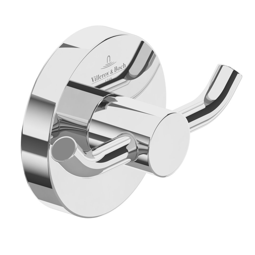 Крючок двойной Villeroy & Boch Elements-Tender TVA15101200061 хром