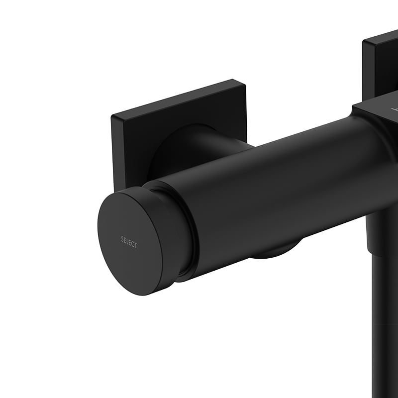 Смеситель для ванны Hansgrohe Tecturis E 73420670 черный матовый