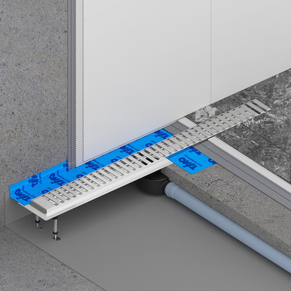 Душевой лоток TIMO Drain System DS230108/00, хром