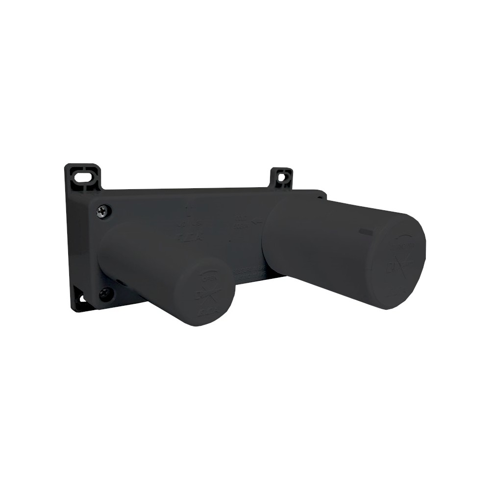 Скрытая часть для настенного смесителя E.C.A. 102166601C1EX черный матовый