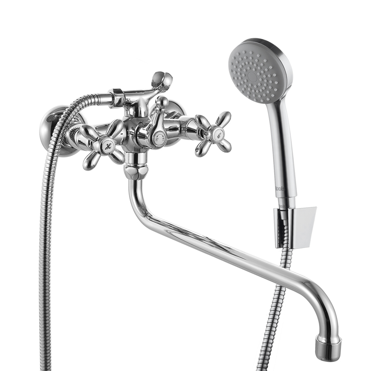 Смеситель для ванны с душем IDDIS Jeals JE2SBL0i10 хром глянцевый