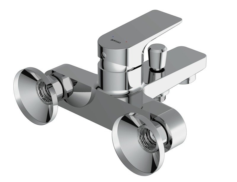 Смеситель для ванны с душем Cersanit NATURE 63064 хром