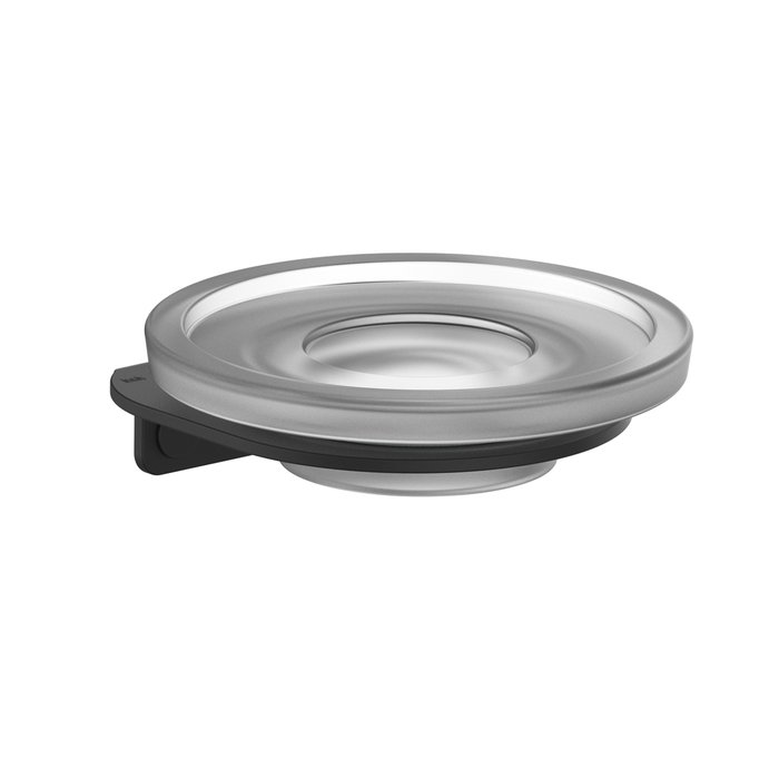 Мыльница для ванной IDDIS Noa NOABLG0i42 черный матовый