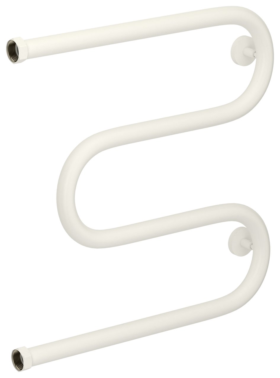 Полотенцесушитель водяной Сунержа М-образный 50х50 белый матовый