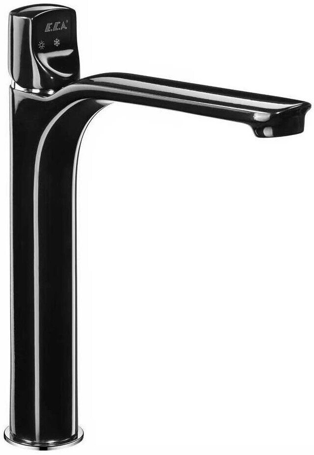 Смеситель для раковины E.C.A Myra 104508984EX черный/хром