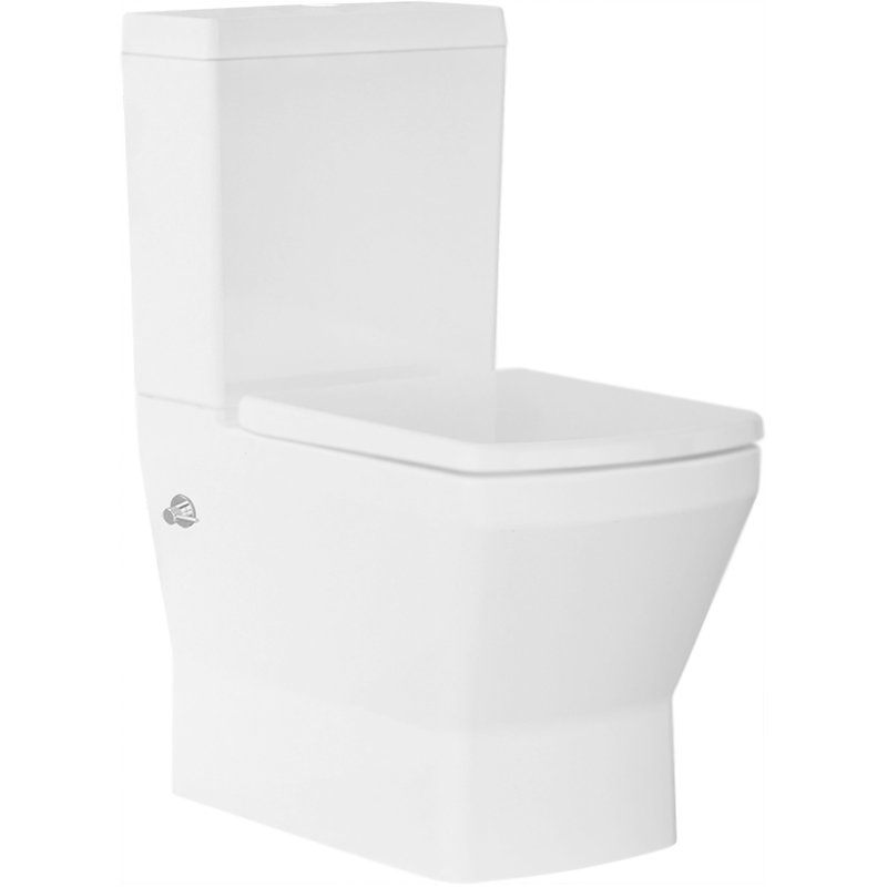 Унитаз-компакт Bien Neptun NPKD06301VE0W300TK2 со смесителем с сиденьем Микролифт с бачком