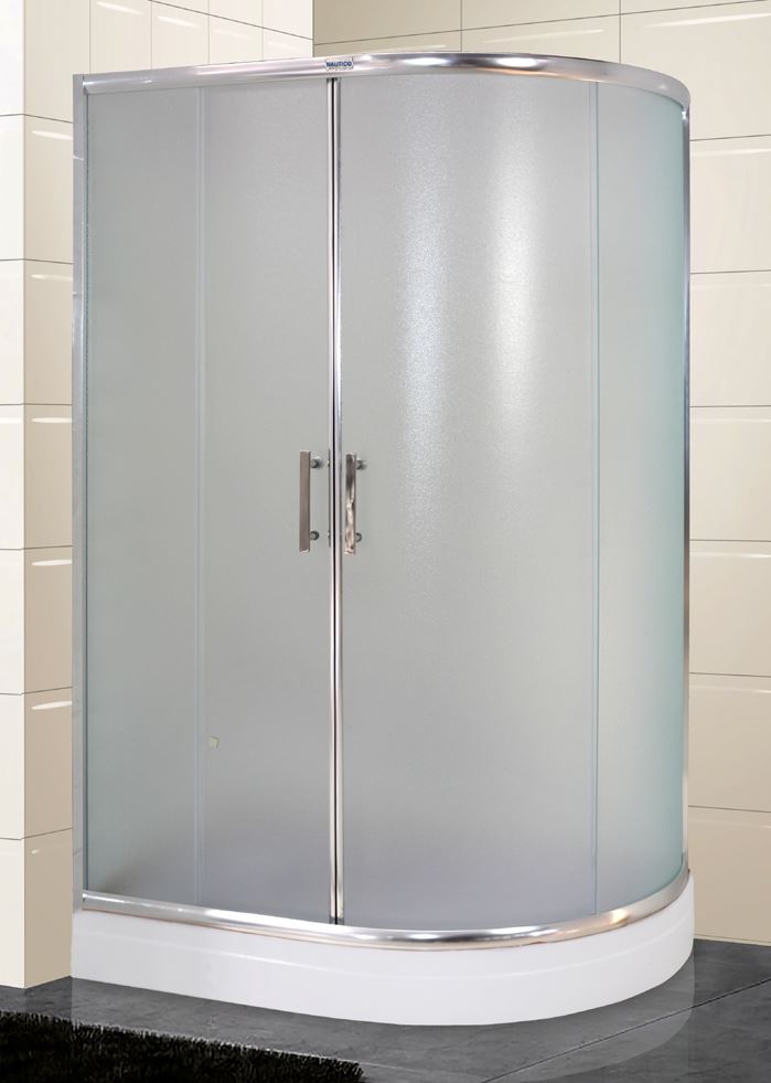 Душевой угол Esbano ES-8027A(L) 120x80x200 профиль хром, стекло матовое