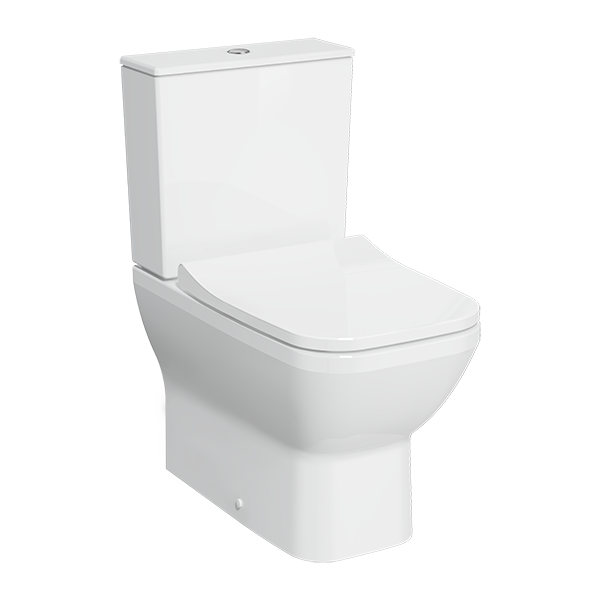 Унитаз-компакт Vitra Integra Square 9833B003-7204 с бачком и сиденьем микролифт