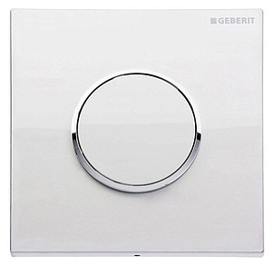 Кнопка смыва Geberit Sigma 10 116.015.KJ.1 белый/хром глянцевый