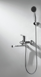 Смеситель для ванны Bravat Eco-D F693158C-LB Хром