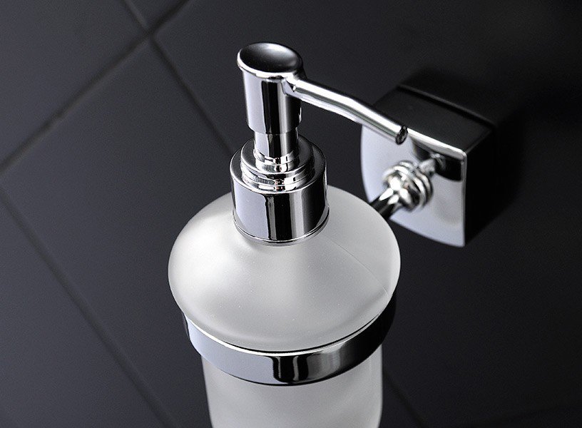 Дозатор жидкого мыла Fixsen Kvadro FX-61312 Хром