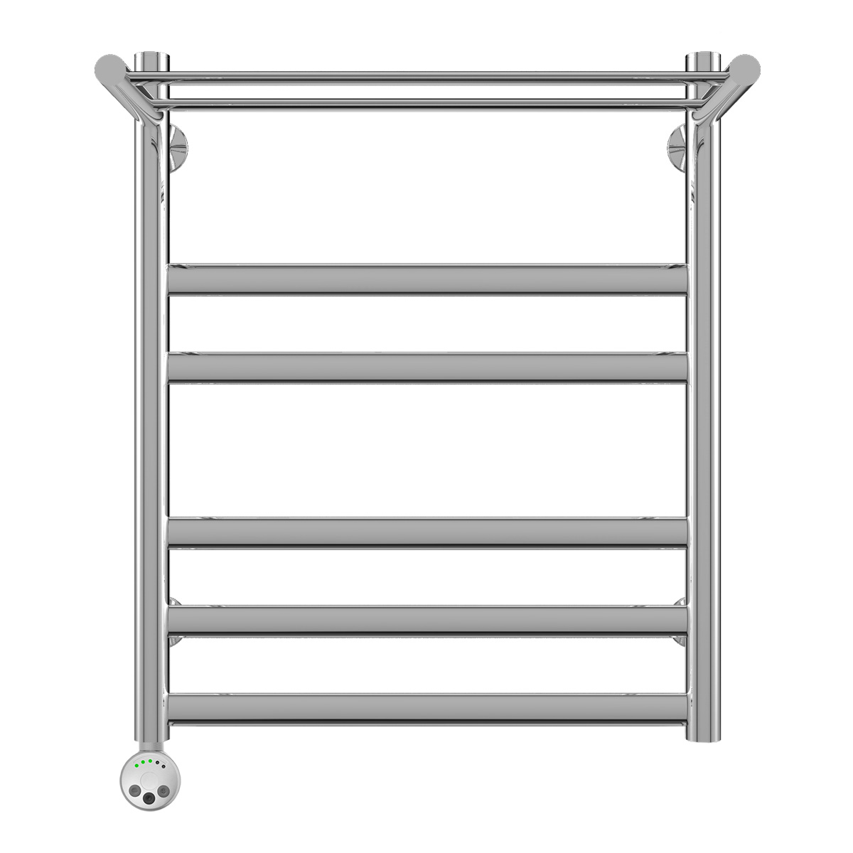 Полотенцесушитель электрический Terminus Хендрикс П6 500x596, ТЭН HT-1 300W, левый/правый