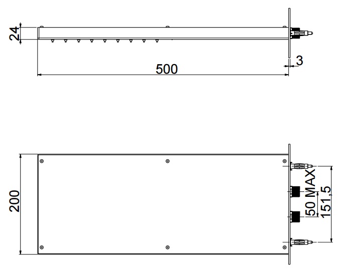 Верхний душ Bossini Manhattan I00570.030 хром