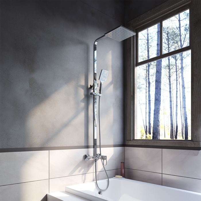 Душевая стойка IDDIS Bild BILSB1Fi06 хром