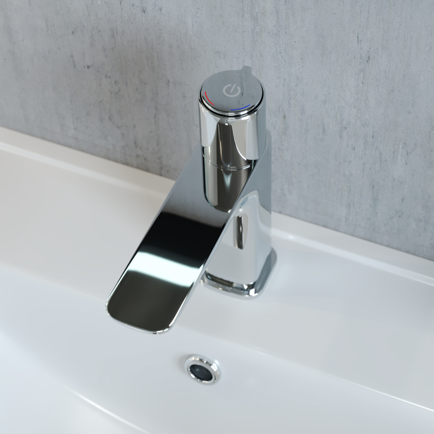 Смеситель для раковины IDDIS Slide SLISBBTi01 хром глянцевый