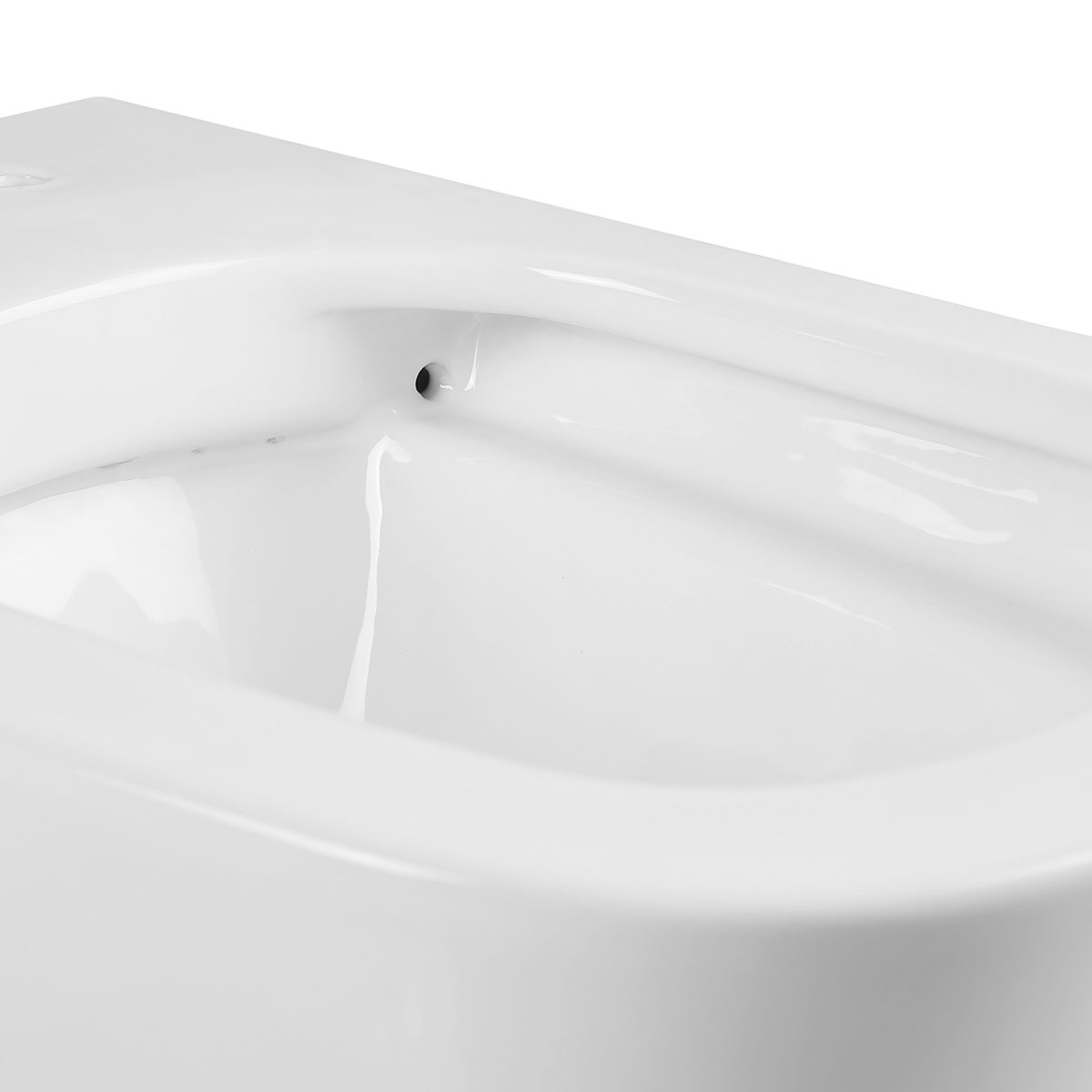 Унитаз подвесной безободковый Vincea Arco VT1-36 белый, с сиденьем микролифт