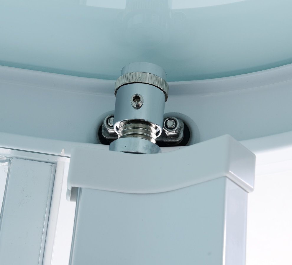 Душевая кабина Orans 86155AL 130x90x220 профиль белый, стекло прозрачное