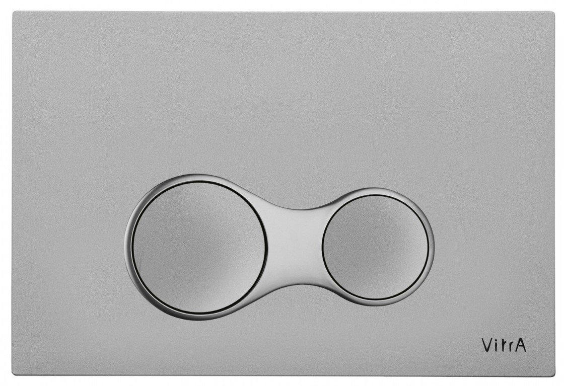 Кнопка смыва Vitra Sirius 740-0486 хром матовый