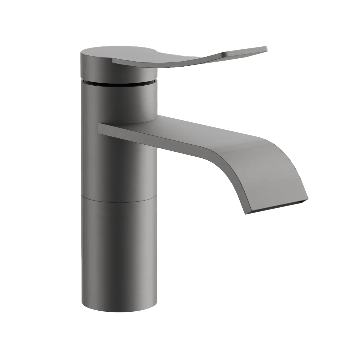 Смеситель для раковины BELZ B10812-3, оружейная сталь