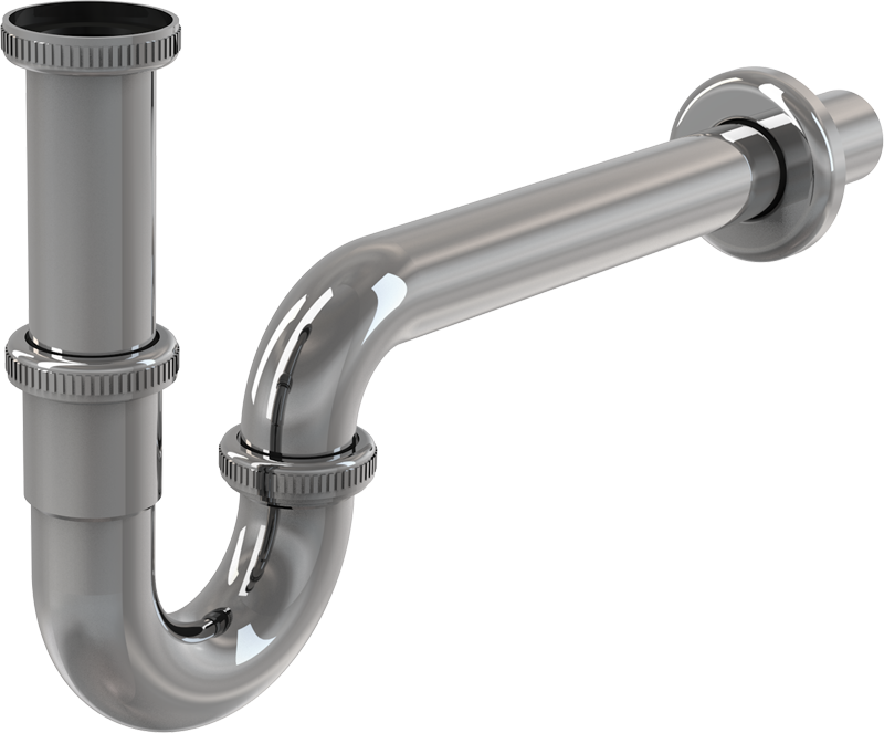 Сифон для раковины Alcaplast A4320 хром