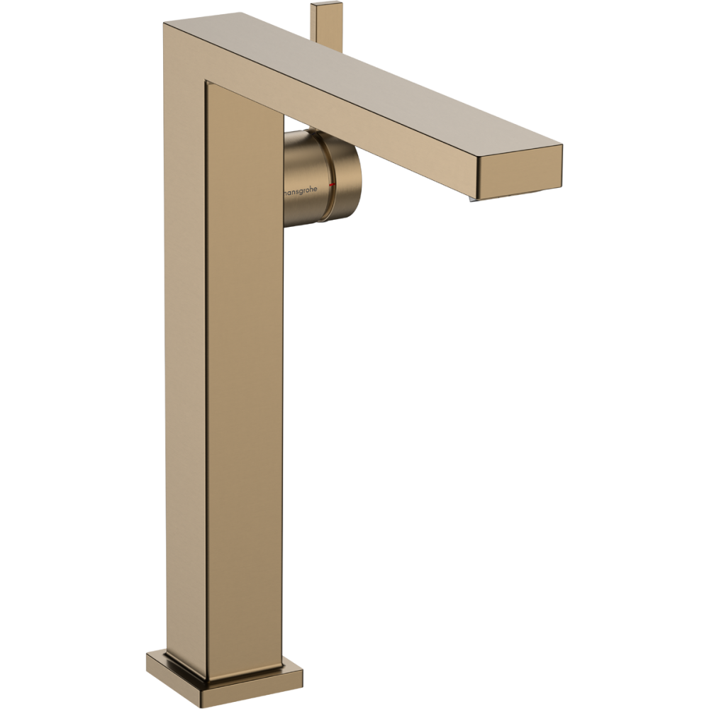 Смеситель для раковины Hansgrohe Tecturis E 73070140 бронза шлифованная