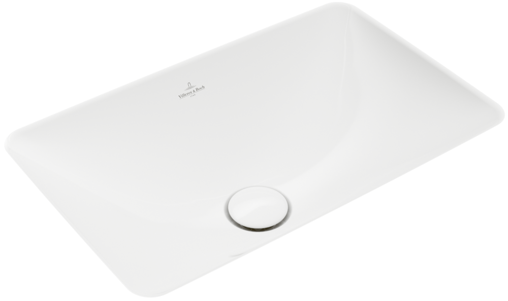 Раковина встраиваемая снизу 45см Villeroy & Boch Loop & Friends 4A560001 alpin