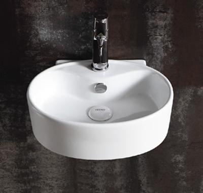 Раковина подвесная 40см Gid Tr4358 белый