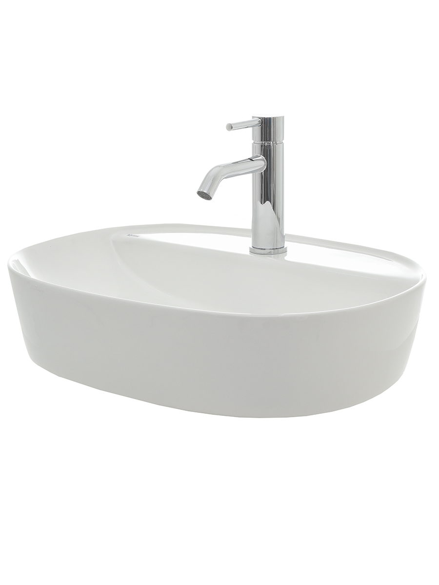 Раковина накладная 50.5см AQUAme AQM5002 белый