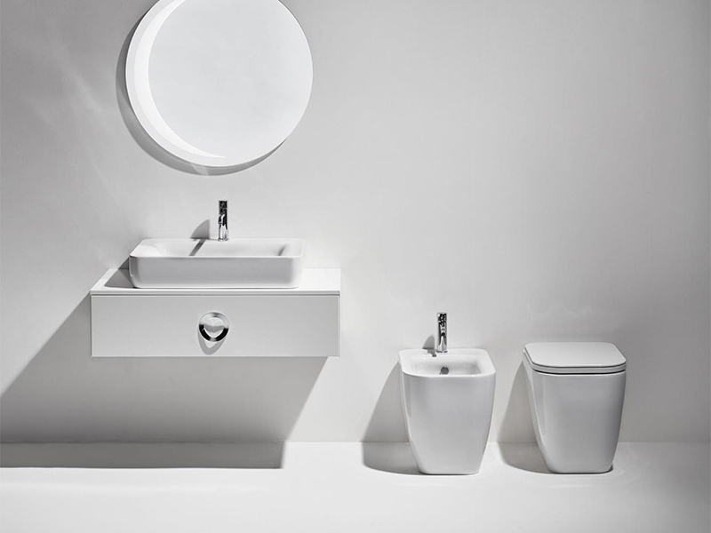 Раковина накладная/подвесная 70см Simas Henges HE10 белый