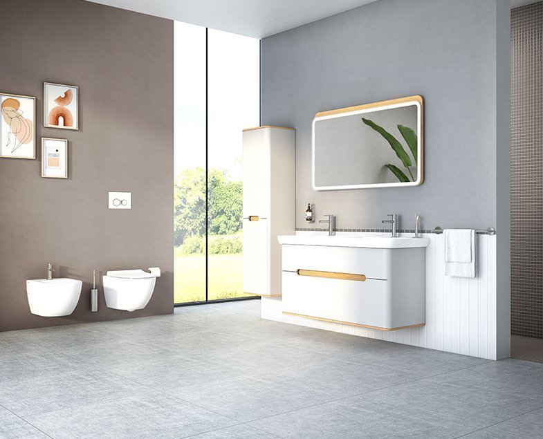 Биде подвесное VitrA Sento 4338B003-1046 белый